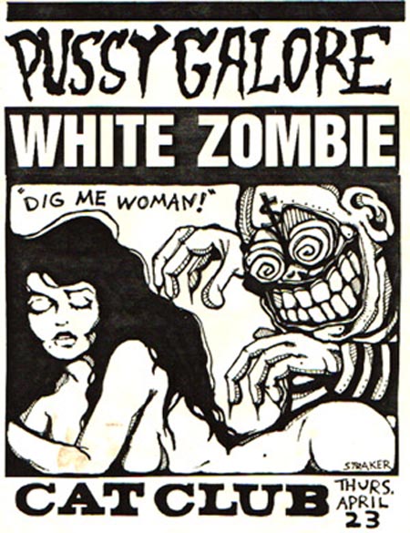 Pussy Galore - Cat Club, US (23 April 1987)