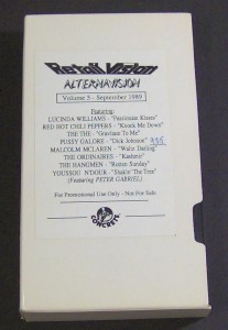 V/A feat. Pussy Galore - Alternavision Volume 5: September 1989 (VIDEO, US)