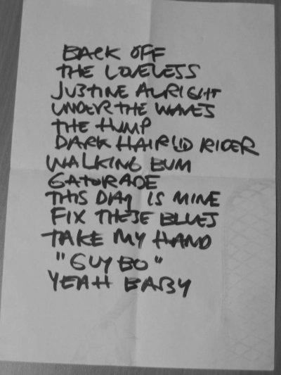 Heavy Trash - Postbahnhof, Berlin, Germany (27 August 2005)