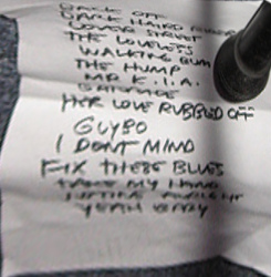 Heavy Trash - Berlin (SET LIST, GERMANY)