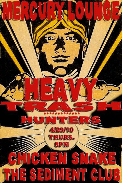 Heavy Trash - Mercury Lounge, New York City, NY, US (29 April 2010)