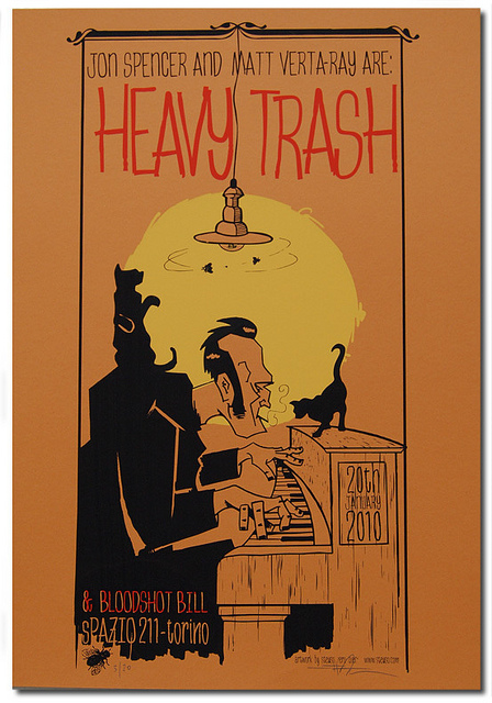 Heavy Trash - Spazio 211, Torino, Italy (20 January 2010)