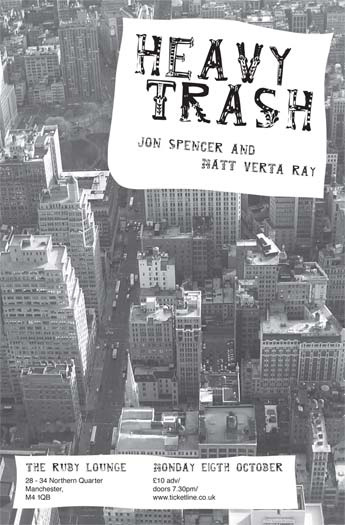 Heavy Trash - The Ruby Lounge, Manchester, UK (8 October 2007)