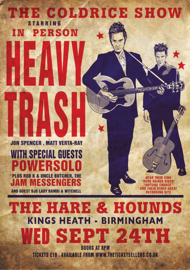 Heavy Trash - Hare & Hounds, Birmingham, UK (24 September 2008)