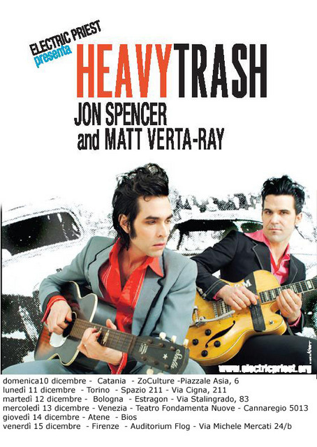 Heavy Trash - Electric Priest [2006] (POSTER, ITALY)