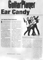 Jon Spencer Blues Explosion - Guitar Player: Ear Candy (PRESS, US)