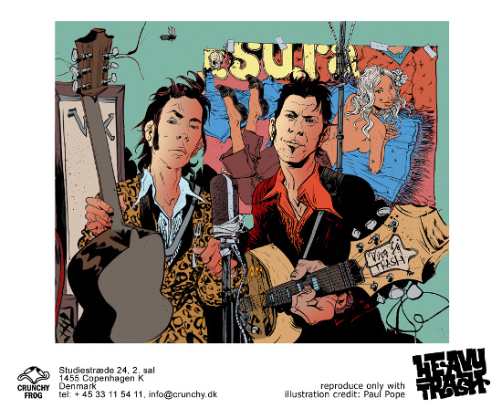 Heavy Trash - Matt and Jon Illustrated (PHOTO, DENMARK)