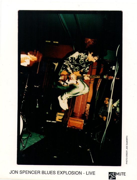 The Jon Spencer Blues Explosion - Promotional Photo [Live] [#2] (PHOTO, UK)