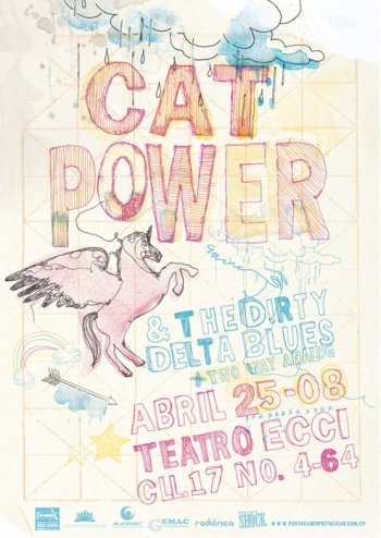 Cat Power & Dirty Delta Blues - Teatro Ecci, Bogotá, Columbia (7 May 2008)