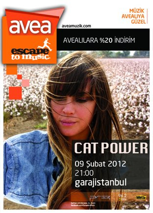Cat Power & Dirty Delta Blues - GarajIstanbul, Istanbul, Turkey (9 February 2012)