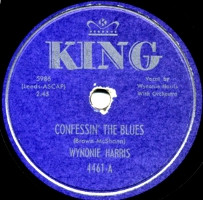Wynonie Harris - Confessin' The Blues / Bloodshot Eyes (78rpm, US)