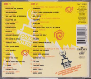 V/A feat. Boss Hog – Lords of The Boards (2xCD, GERMANY) - Rear