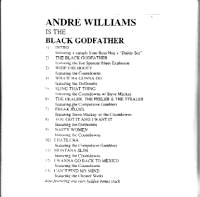Andre Williams - Black Godfather [Promo] (CD, US)