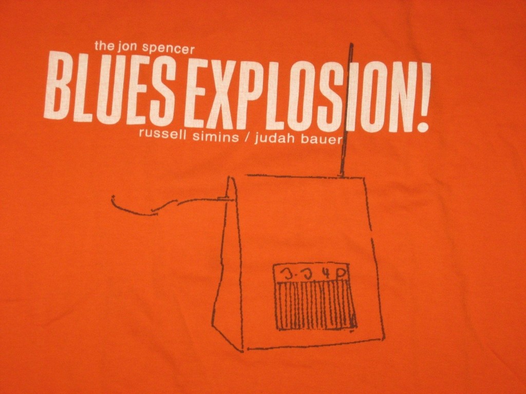 The Jon Spencer Blues Explosion - Orange (SHIRT, US) - Front