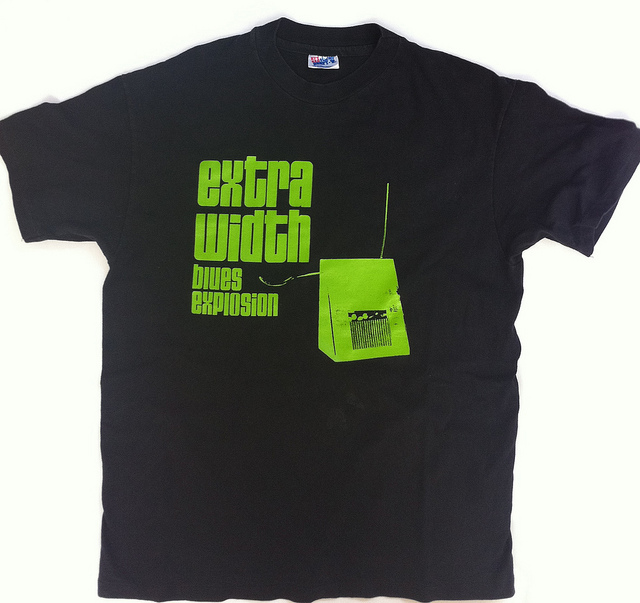 The Jon Spencer Blues Explosion - Extra Width (SHIRT, US) - Front