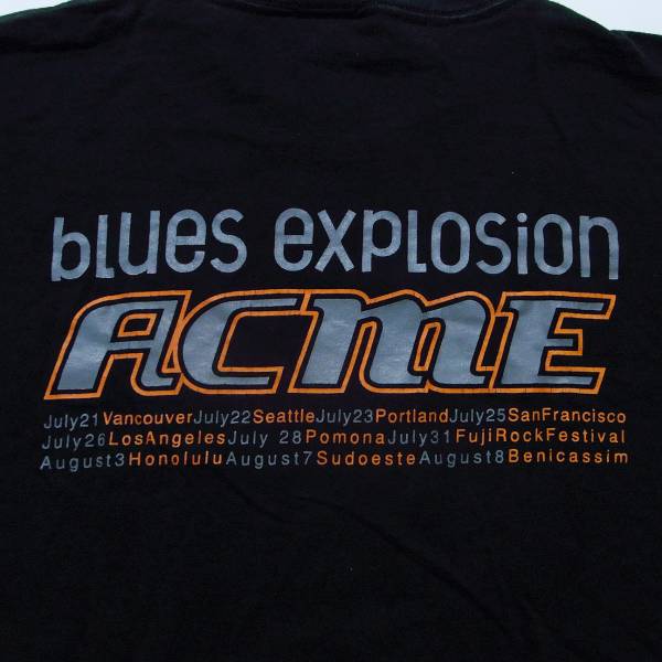 The Jon Spencer Blues Explosion - Acme (SHIRT, EUROPE) - Rear - Close-Up
