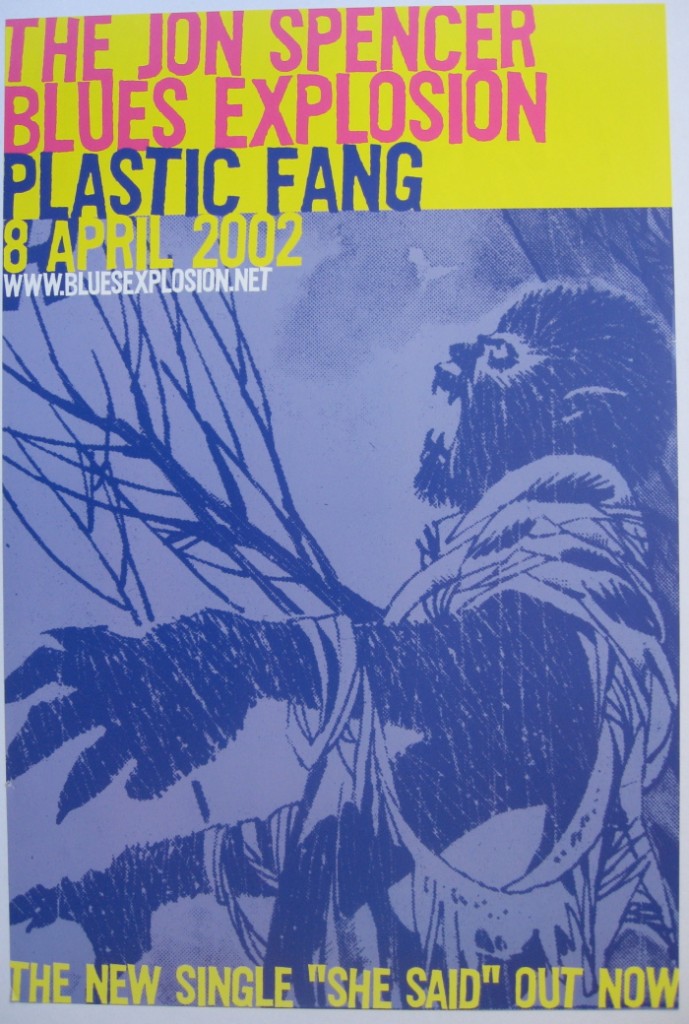 The Jon Spencer Blues Explosion - Plastic Fang (POSTER, UK)