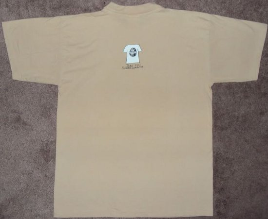 The Jon Spencer Blues Explosion - 2001 Tour / Controversial Negro (SHIRT, US) - Rear