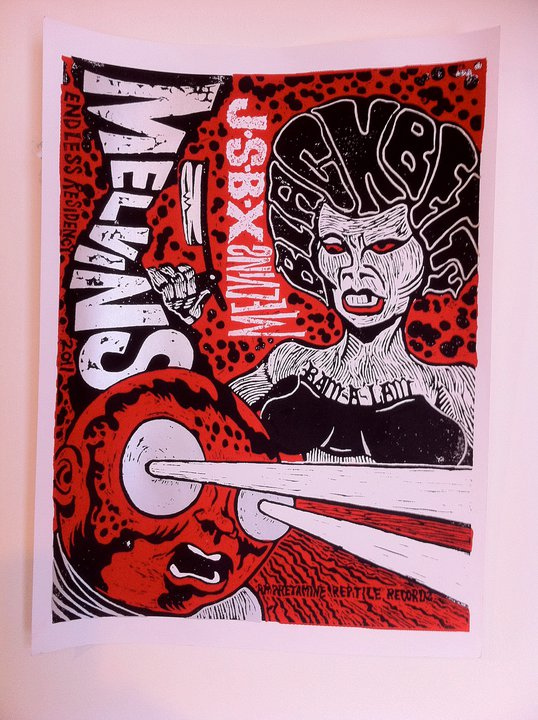 Melvins /  The Jon Spencer Blues Explosion -  Black Betty (POSTER, US) - Poster