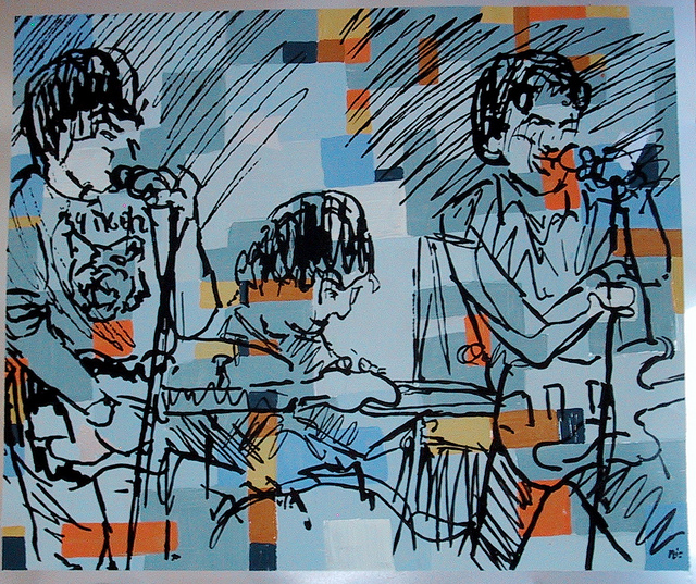 Jon Spencer Blues Explosion - Rene Farkass: Oil On Sheet Metal (PAINTING, US)