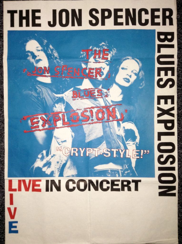 The Jon Spencer Blues Explosion – In Concert / Crypt Style (POSTER, EUROPE)