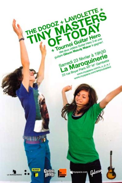 Tiny Masters of Today - La Maroquinerie, Paris, France (23 February 2008)