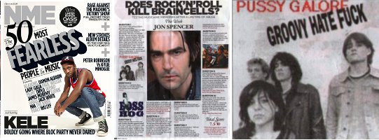 Jon Spencer - NME: Does Rock 'n' Roll Kill Braincells? (PRESS, UK) 