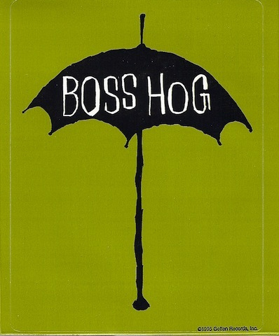 Boss Hog (STICKER, US)