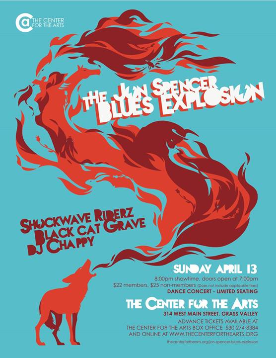 The Jon Spencer Blues Explosion - The Center For The Arts Grass Valley, CA, US (13 April 2014)