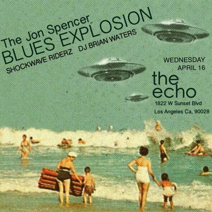 The Jon Spencer Blues Explosion - The Echo Los Angeles, CA, US (16 April 2014)