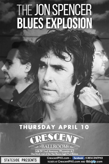 The Jon Spencer Blues Explosion - The Crescent Ballroom, Phoenix, AZ, US (10 April 2014)
