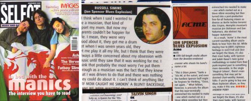 The Jon Spencer Blues Explosion / Russell Simins - Select: Acme [Review] / Have You Ever (PRESS, UK)
