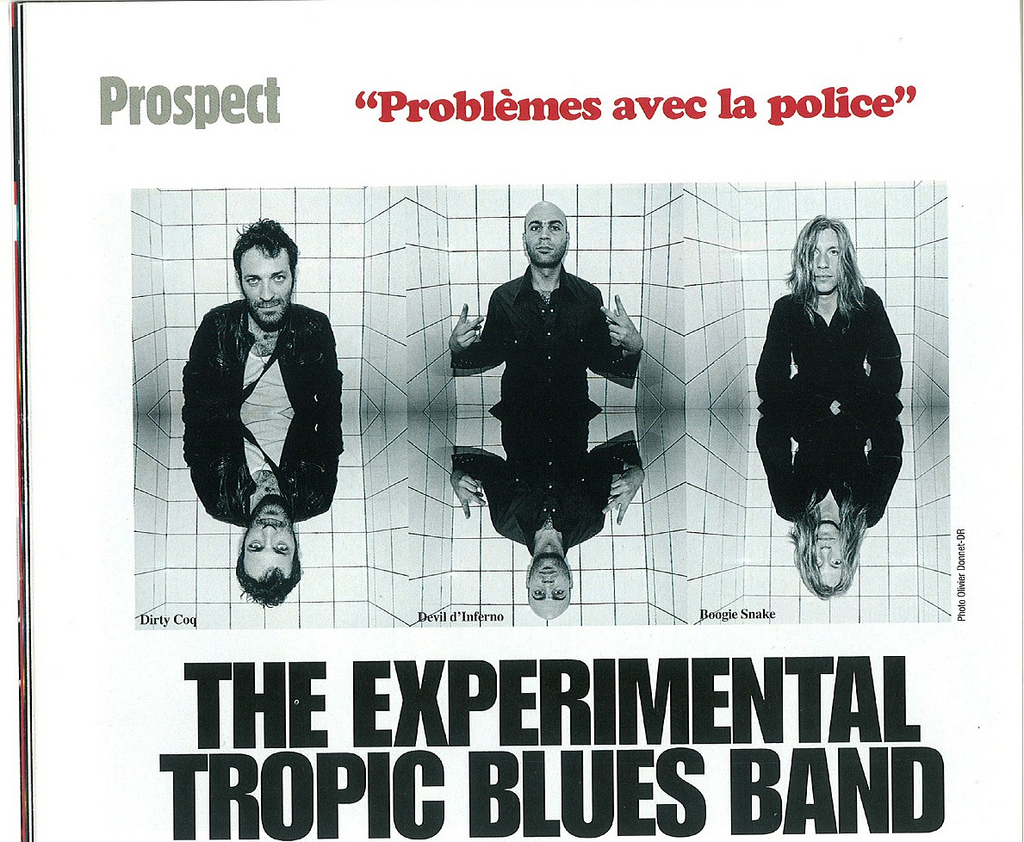 The Experimental Tropic Blues Band – Rock & Folk: Problemes Avec La Police (PRESS, FRANCE) - 