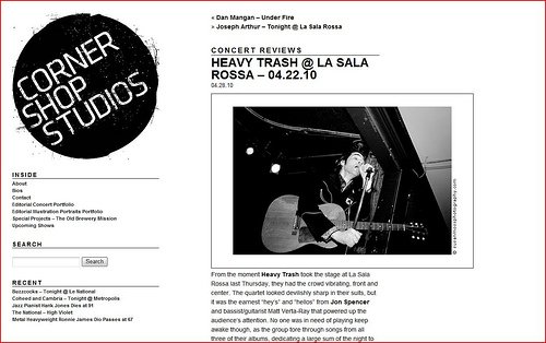 Heavy Trash - La Sala Rossa (PRESS, SPAIN)