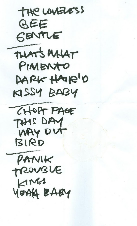 Heavy Trash - GTXSblog: El Sol, Madrid (SET LIST / REVIEW, SPAIN)