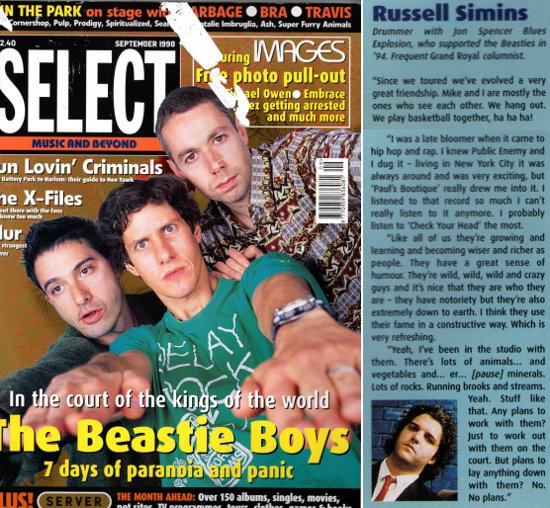 Russell Simins - Select: Nasty As They Wanna Be (PRESS, UK)