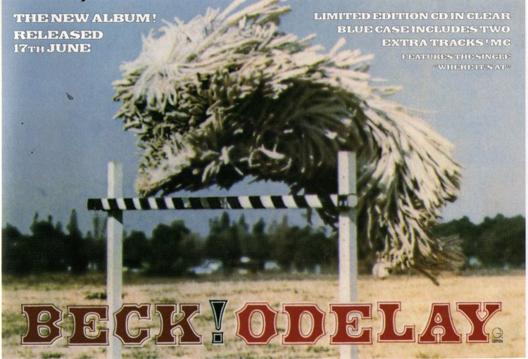 Beck / Fred Schneider - Select: Odelay [Review / Advert] (PRESS, UK)
