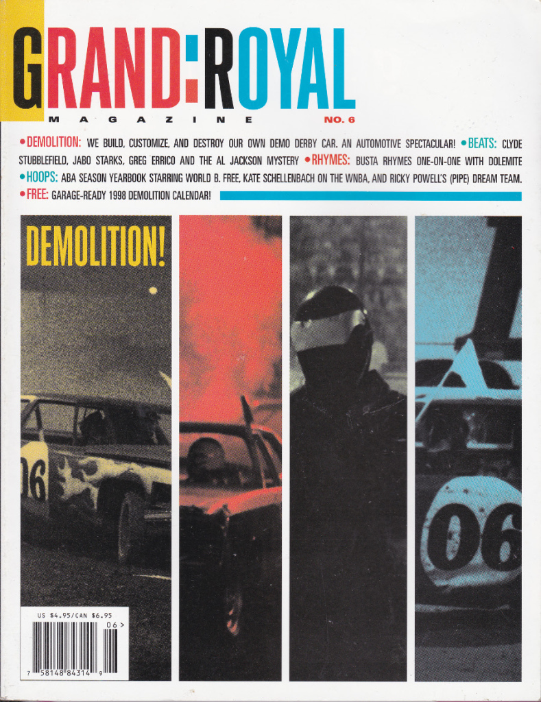 Russell Simins - Grand Royal: Issue Six [Russell Simins Interviews / N.B.A. feature] (PRESS, US)