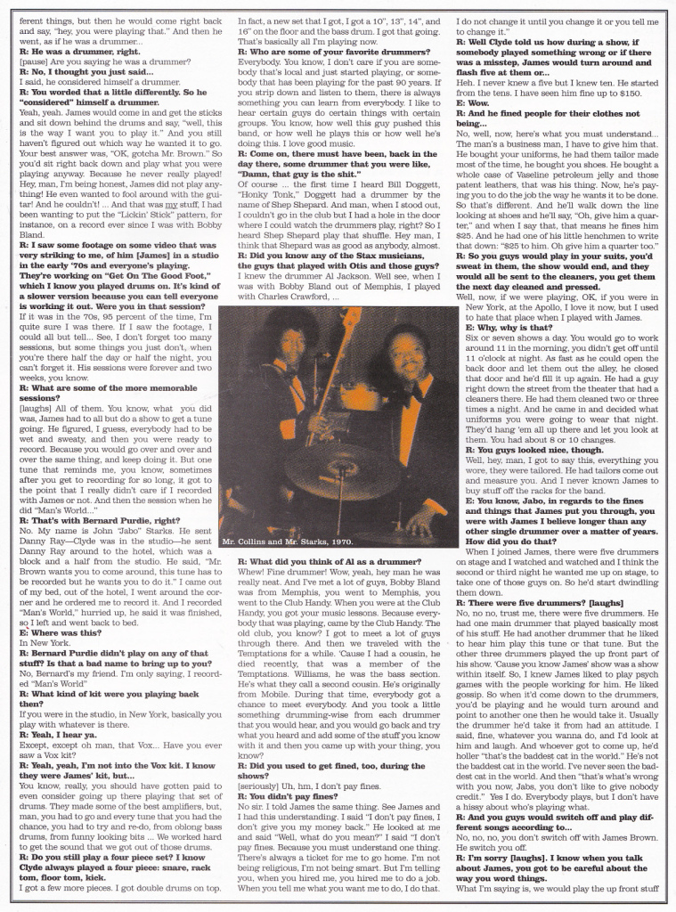 Russell Simins - Grand Royal: Issue Six [Russell Simins Interviews / N.B.A. feature] (PRESS, US) - John Jabo Starks - Page Two