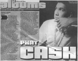 Money Mark - Melody Maker: Phat Cash / Push The Button [Review] (PRESS, UK)