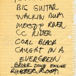 Gibson Bros. w/Jon Spencer + Cristina - Khyber Pass (SET LIST, US) 1989.12.16