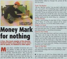 Money Mark - Vox: Push The Button [Review] (PRESS, UK)