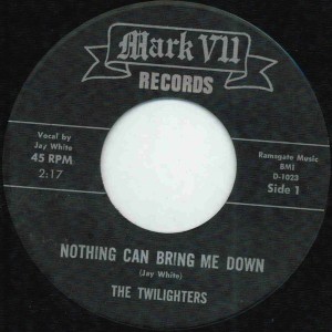 The Twilighters - Nothing Can Bring Me Down (7", US) - Label - Side A