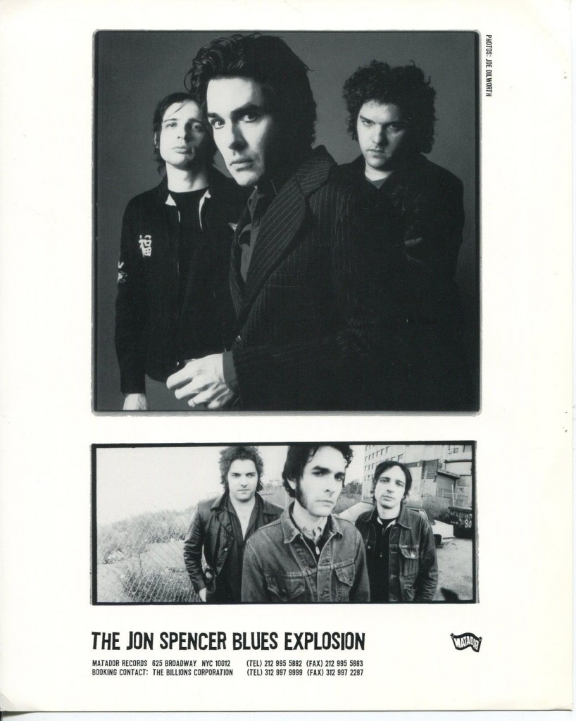 The Jon Spencer Blues Explosion - Promotional Photo [#9] (PHOTO, US) 