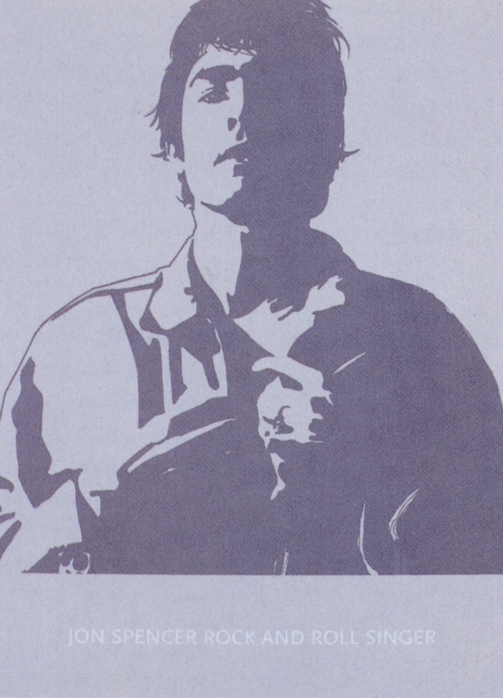 Jon Spencer - Jon Spencer Rock and Roll Singer (POSTER, US)