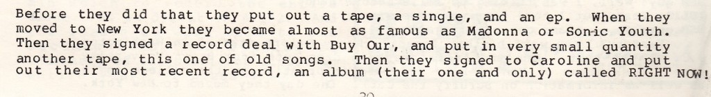 Pussy Galore - Buttrag: Offending No One (PRESS, US) - 6