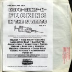 Dope-Guns-'N-Fucking In The Streets 4 - 7 [Test Pressing] (LP, US)