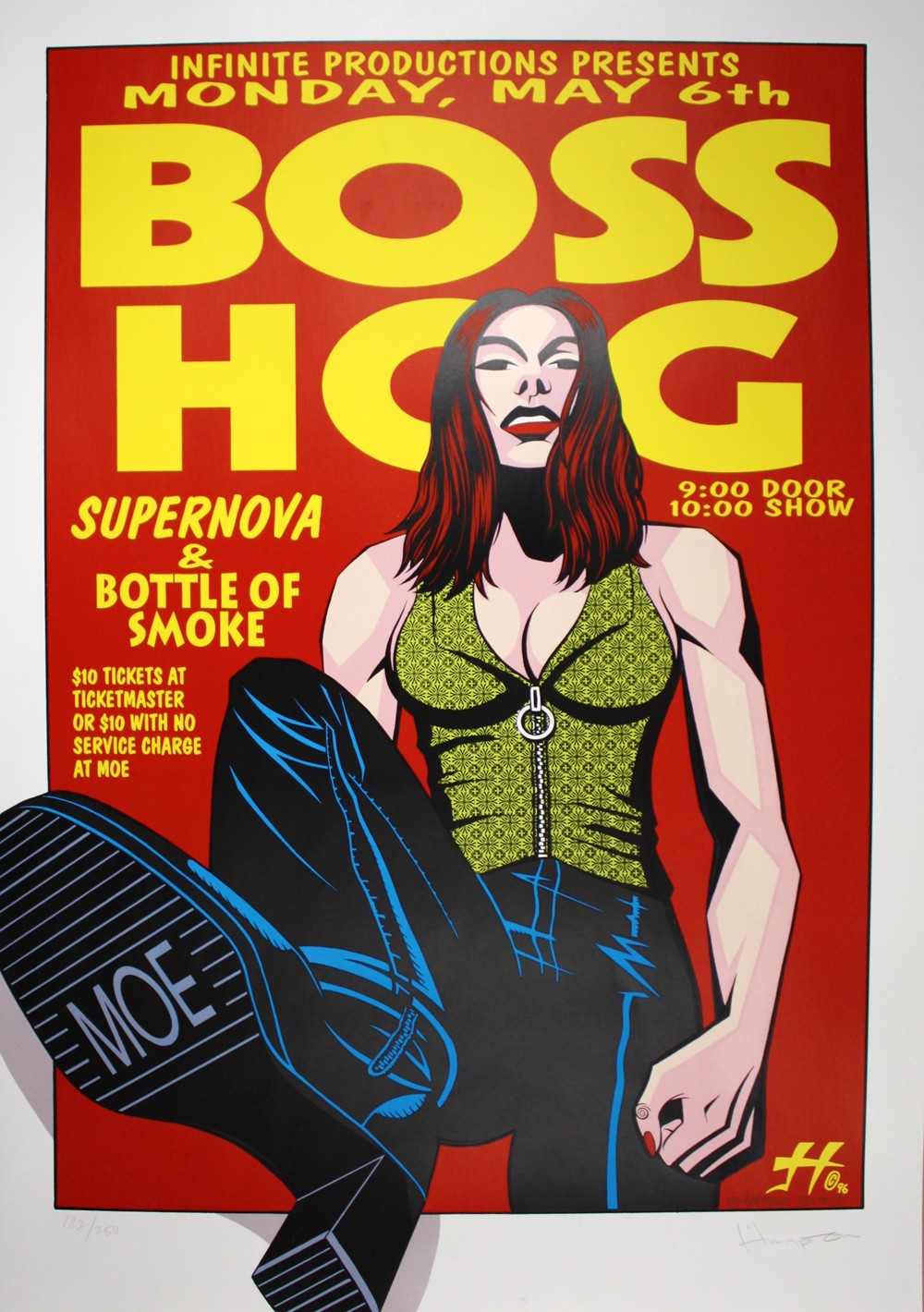Boss Hog - Moe, Seattle, WA, US (6 May 1996) - Hampton