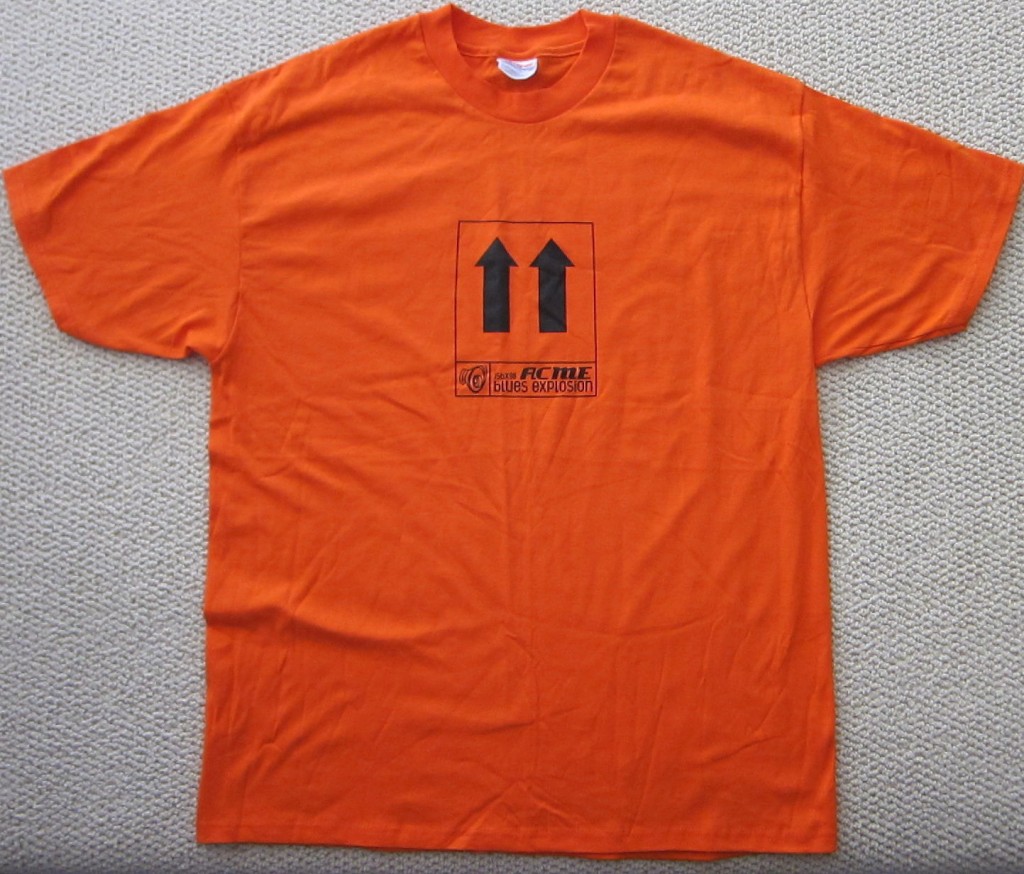 The Jon Spencer Blues Explosion - Acme [Black/Orange] (SHIRT, US) - Front