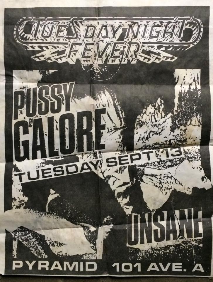 Pussy Galore - The Pyramid Club, New York City, NY, US (13 September 1988)